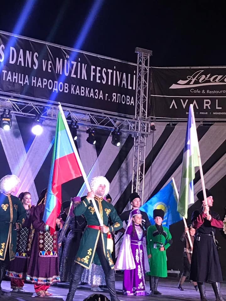 Международный фестиваль музыки и танца народов Кавказа г. Ялова
